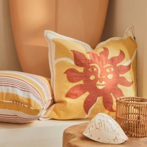 Lexington – Summerprint cotton pillow cover