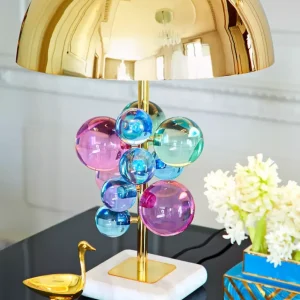 JONATHAN ADLER – Bordlampe Globo Farger H63,5
