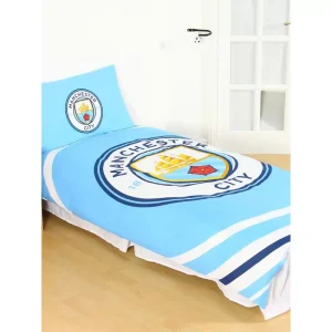Manchester City FC Pulse Single Duvet Cover Set