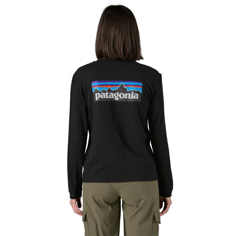 Patagonia W L/S P-6 Logo Responsibili-Tee - Image 2