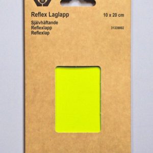 Selvklebende reflekslapp, gul