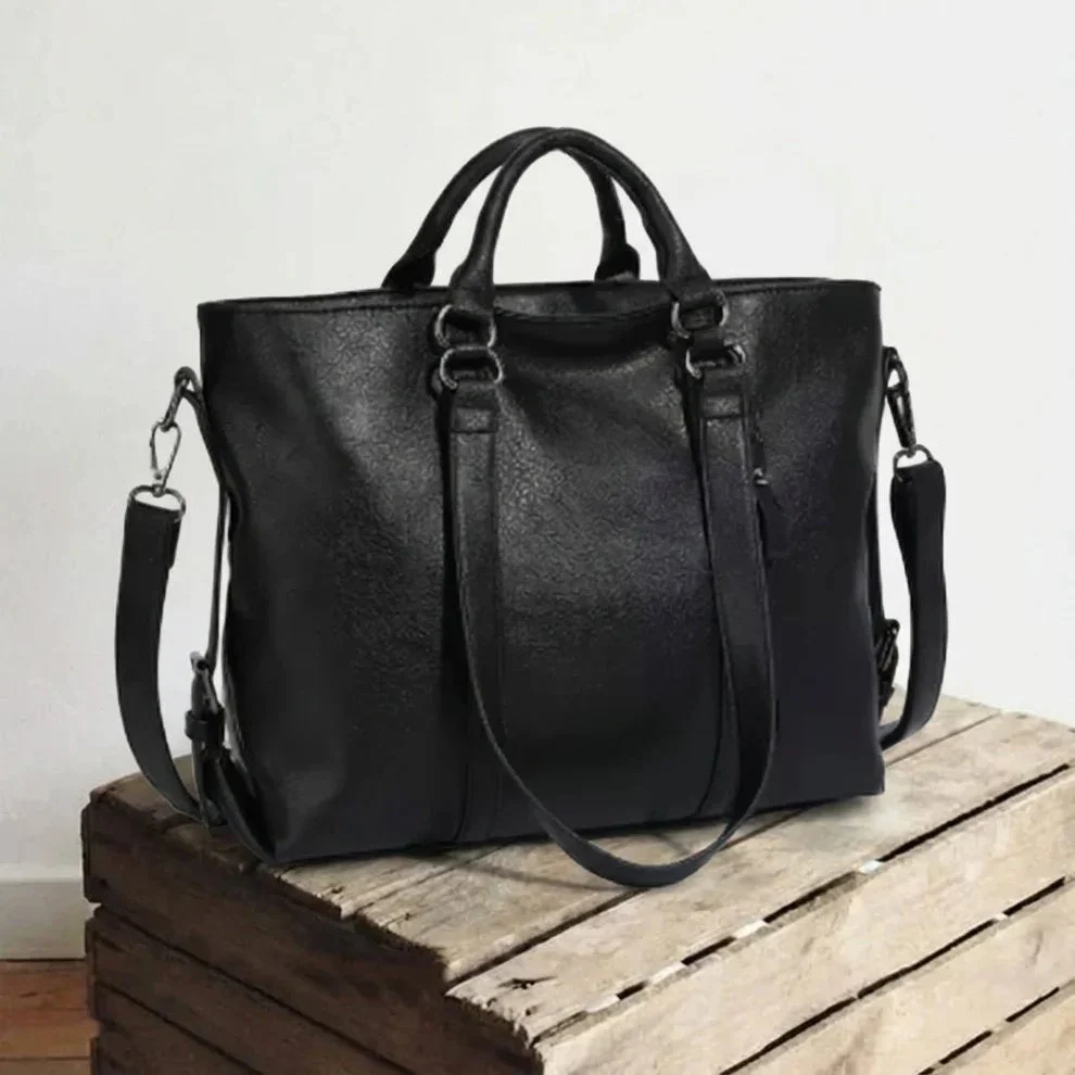 Ella™ – Flere Kompartments Strukturert Tote Bag - Image 7